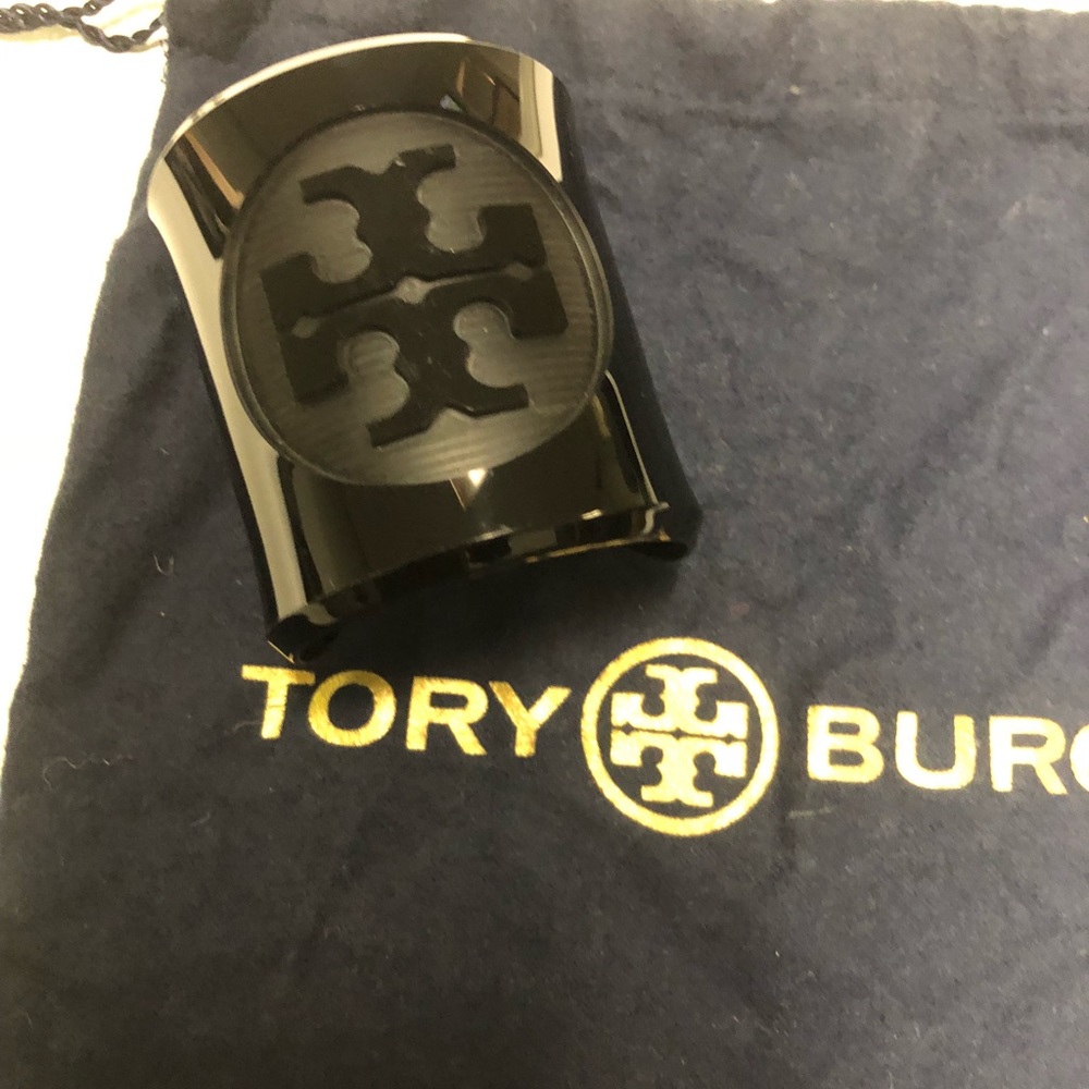 New black Tory Burch cuff bracelet